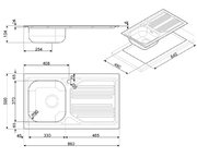 Мойка Smeg AP861S фото 2 в Челябинске