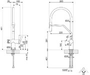 Смеситель Smeg MID20CR фото 2 в Челябинске