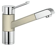 Смеситель Blanco Zenos-S chrome/Silgranit жасмин Смеситель Blanco Zenos-S chrome/Silgranit жасмин