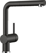 Смеситель Blanco LINUS-S 526148 Silgranit черный