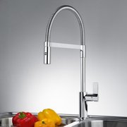 Смеситель Franke Ambient с выдвижным шлангом хром фото 2 в Челябинске