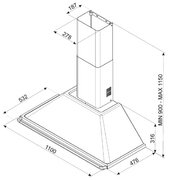 Вытяжка Smeg KT110BL фото 2 в Челябинске