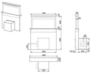 Вытяжка Smeg KDD90VX фото 3 в Челябинске