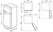 Холодильник Smeg FAB30LB1 фото 3 в Челябинске