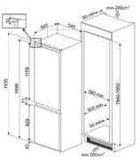 Холодильник Smeg C8194TN2P фото 4 в Челябинске