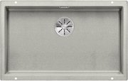 Мойка Blanco SUBLINE 700-U SILGRANIT отводная арматура InFino® жемчужный фото в Челябинске
