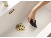 Набор декоративных элементов C-overflow и InFino® Satin Gold (одна чаша) Blanco 203476 фото 2 в Челябинске