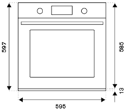 Духовой шкаф с функцией пара Bertazzoni F6011HERVPTAC фото 4 в Челябинске