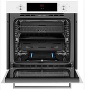 Газовый духовой шкаф Weissgauff WGO 702 D WHITE GLASS фото 2 в Челябинске
