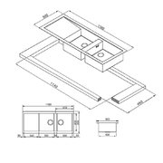 Мойка Smeg LQR116-2 фото 3 в Челябинске