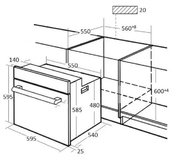 Духовой шкаф Kuppersberg HFZ 690 B фото 2 в Челябинске