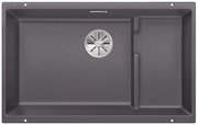 Мойка Blanco SUBLINE 700-U Level SILGRANIT отводная арматура InFino® темная скала фото в Челябинске