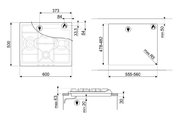 Варочная панель Smeg SER60SGH3 фото 4 в Челябинске