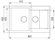 Мойка Тека CLIVO 60 B-TQ ALUGRAUMETALLIC фото 3 в Челябинске Мойка Teka CLIVO 60 B-TQ ALUGRAUMETALLIC фото 3 в Челябинске