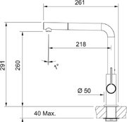 Смеситель Franke Neptune Evo nozzle белый фото 3 в Челябинске
