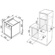 Духовой шкаф Korting OKB 4604 CGRN фото 2 в Челябинске