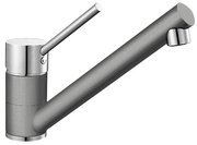 Смеситель Blanco Antas chrome/Silgranit алюметаллик фото в Челябинске