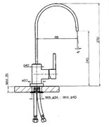 Смеситель Smeg ME1A фото 2 в Челябинске