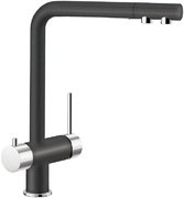 Смеситель Blanco Fontas Silgranit антрацит фото в Челябинске