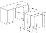 Посудомоечная машина Smeg STP364T фото 2 в Челябинске