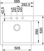 Мойка Franke MRG 610-58 миндаль фото 2 в Челябинске