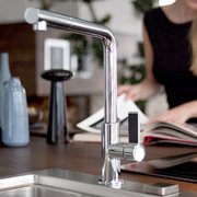 Смеситель Franke Neptune Style выдвижной шланг хром фото 2 в Челябинске