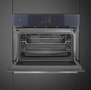 Компактный духовой шкаф с пароваркой шкаф Smeg SO4104APG фото 4 в Челябинске