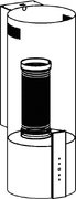 Вытяжка Korting KHC 35969 DW Cylinder фото 3 в Челябинске