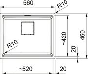 Мойка Franke KNG 110-52 черный фото 2 в Челябинске