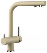 Смеситель Blanco FONTAS II SILGRANIT + фильтр для воды BWT-БАРЬЕР EXPERT STANDARD шампань фото в Челябинске