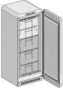 Холодильник Smeg CVB20RNE фото 3 в Челябинске