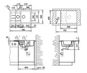 Мойка Teka Astral 60 B TG Sand Beige Tegranit Plus фото 2 в Челябинске