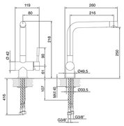 Смеситель Smeg MF22-CR фото 2 в Челябинске