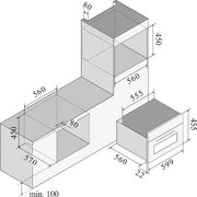 Духовой шкаф Ilve 645GHSW1/BK фото 2 в Челябинске