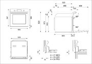 Духовой шкаф Bertazzoni FMOD6115ELB1 фото 4 в Челябинске