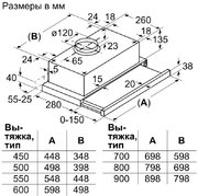 Встраиваемая вытяжка Bosch DFT63CA20Q фото 3 в Челябинске