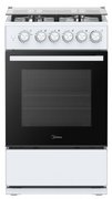 Газовая плита Midea MFO-M4G20T0E(WH) фото 2 в Челябинске