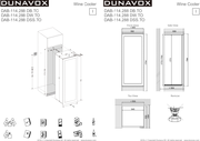 Винный шкаф Dunavox DAB-114.288DW.TO фото 4 в Челябинске
