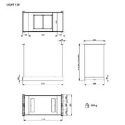 Вытяжка Falmec LIGHT 120 BLACK фото 4 в Челябинске