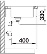 Мойка BLANCO NAYA 6 Silgranit белый фото 4 в Челябинске