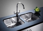 Мойка Blanco Supra 400-U клапан-автомат нержавеющая сталь фото 2 в Челябинске