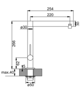 Смеситель Franke Esprit хром/белый фото 3 в Челябинске