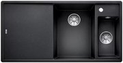 Мойка Blanco AXIA III 6 S-F чаша справа, доска стекло клапан-автомат InFino® антрацит фото в Челябинске