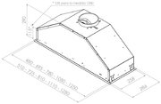 Встраиваемая вытяжка Pando GTI/725 NEGRO V.1050 ECO SEC PLUS фото 4 в Челябинске
