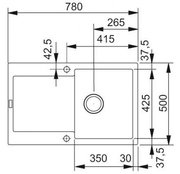 Мойка Franke MRG 611 миндаль фото 2 в Челябинске
