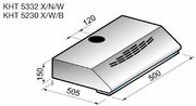 Вытяжка Korting KHT 5230 W фото 2 в Челябинске