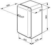 Холодильник Smeg FAB10HRB фото 2 в Челябинске