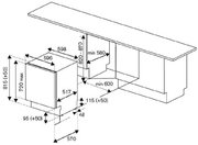 Встраиваемая посудомоечная машина Bertazzoni DW6083PRT фото 4 в Челябинске
