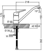 Смеситель Smeg MF11A2 фото 3 в Челябинске
