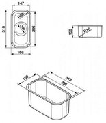 Мойка Smeg VSTR16 фото 2 в Челябинске